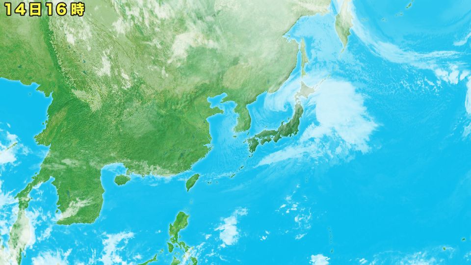 アジア広域画像